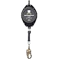 Guardian Fall Protection 42003 Velocity Cable SRL – 50 ft. Self Retracting Lifeline with Carabiner & Connector,50 ft