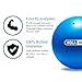Mini Exercise Ball for Yoga, Pilates, Barre, Fitness-Stability Ball Accessories for strengthening core Exercise (Blue, 7.5- inch)