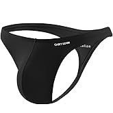 Casey Kevin Men's Thong Underwear for Men Breathable G-String Lightweight T-Back Sexy Bikini