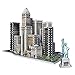 Wrebbit Puzz-3D New York City Collection, Financial District, N.Y.C. 3D Jigsaw Puzzle (925 Pieces)