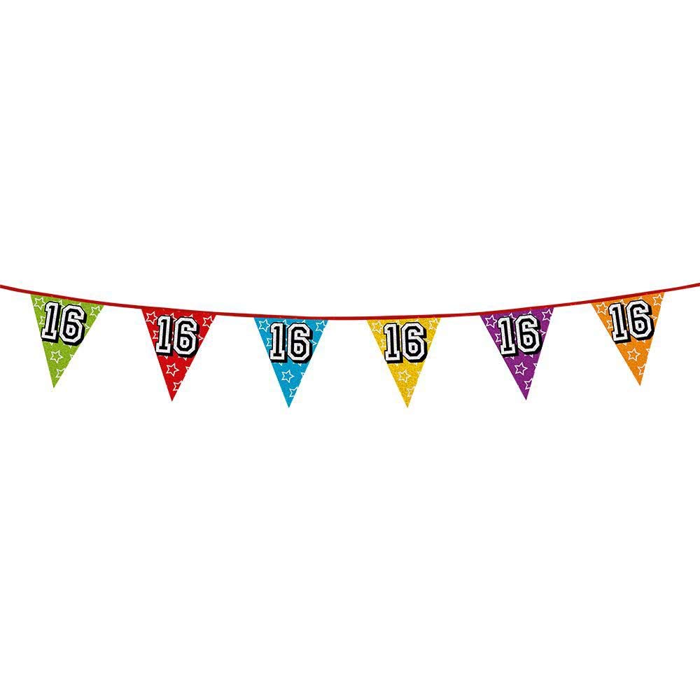 Boland Age 16 Flag Bunting Multicolor