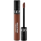 SEPHORA Favorites Cream Lip Stain Matte Liquid Lipstick - 141 Chocolate Lover (matte chocolate brown) - 0.16 fl oz / 5 mL