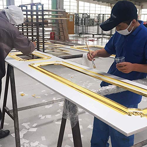 Gilding Adhesive Set, 100ml Epoxy Resin Water Based Metal Leaf Glue and