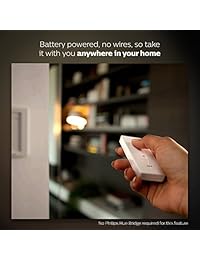 Philips Hue Smart   Kit luces con atenuación, no requiere concentrador ni instalación, exclusivo para Philips Hue Light (funciona con Alexa Apple HomeKit y  Assistant)