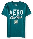 Aeropostale Men's Aero New York Logo Graphic T Shirt M Storm