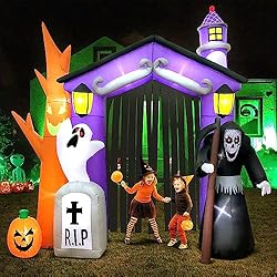 KOOY 9FT Halloween Inflatable Decoration Haunted
