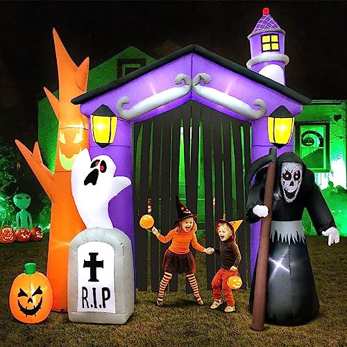 KOOY 9FT Halloween Inflatable Decoration Haunted