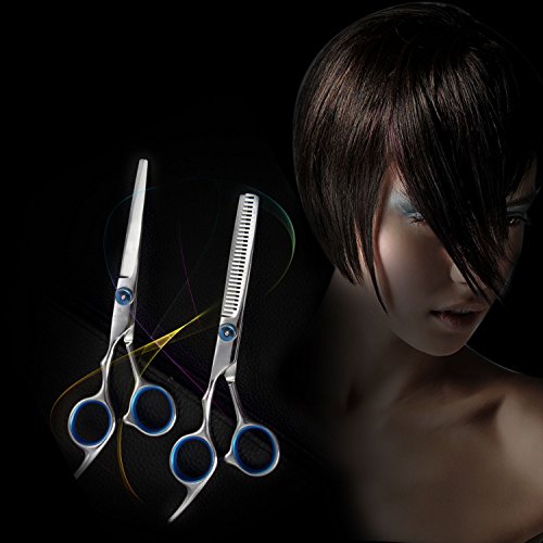 Xcellent Global Hairdressing Scissors Tool Kit Bang Hair Scissor Thin Flat Cut Cutting Teeth Barber Scissors Combination Set BT017
