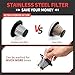 HOTOR Corded Car Vacuum, DC 12V Car Vacuum Cleaner High Power, Potable Handheld Auto Vacuum Cleaner for Car with 1 Extra Stainless Steel HEPA Filter