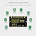 SUNER POWER Waterproof Solar Charge Controller - Intelligent12V/24V Solar Panel Battery Regulator