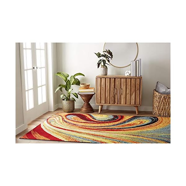 Home Dynamix Adja Modern Area Rug, Splash (5'2" x 7'2") The Home