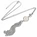 Sweater Chain and Tassel Long Necklace Bar Y Lariat Drop Pendant for Women