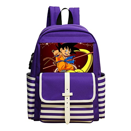 Dragonball Son Goku Children Backpack Student School Bag Teens Shoulder Handbag