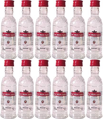 Sobieski Vodka Miniatures 12 x 5cl