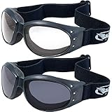 Global Vision Red Baron Motorcycle/Aviator Goggles