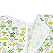 Langsprit Baby Bib with Sleeves-Waterproof Infant/Toddler Bib with Pocket(6-24 Months),Cactus