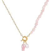 Dhdfisd Starfish Fish Necklace Boho Beachy Hawaiian Colorful Summer Beach Coastal Choker Necklace for Women Men