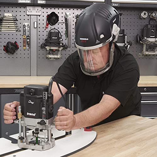 Trend Airshield Pro Full Faceshield, Dust Protector, Battery Powered