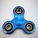 SMAZ LIFE Anti-Anxiety Fidget Spinner Toy Helps Focusings EDC Focus Toy for Kids & Adults - Best Stress Reducer Relieves ADHD Anxiety and Boredom Plating Blue