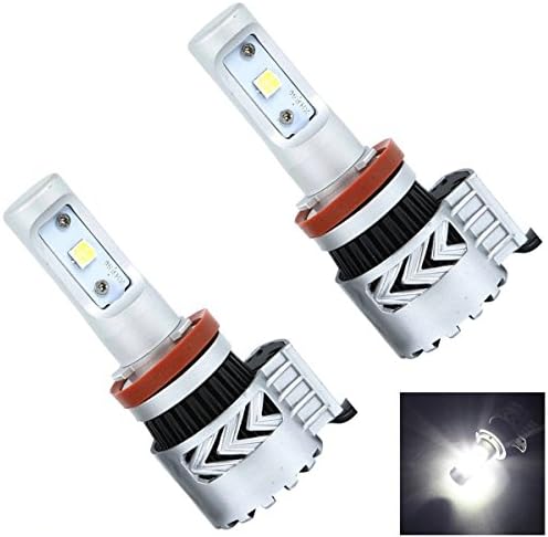 Ruecious 8th 12000LM Super Bright CREE LED Headlight Bulbs Conversion Kit (H11,H8)