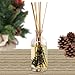 Urban Naturals Pine Forest Reed Diffuser Oil with Bamboo Reed Sticks | Pine Needles, Eucalyptus, Juniper Berries & Balsam Fir | Christmas Tree Scent | Holiday Decor with Real Frasier Fir Branches
