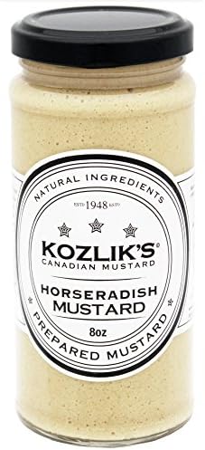 Horseradish Mustard - 8.5oz (241gm) - 6 Pack