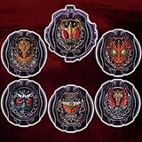 Bandai Kamen Rider Zi-O DX Another Rider Watch Set Vol.2 Ghost Kuuga Den-O W（Double） Gaim OOO Ridewatch Set of 6 for Ziku Driver