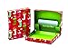 Christmas Ribbon And Foil Gift Card Holder Boxes (Set of 4)