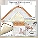 Rug Gripper, ELOSIS 16pcs Anti Curling Area Rug Tape for Hardwood Floor, Tile Floors, Outdoor Rugs, Carpets, White