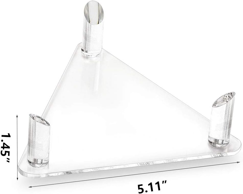 Tasybox Acrylic Ball Stand Holder, Sports Ball Storage Display Rack for Basketball Football Volleyball Soccer Rugby Balls 2 Pack : Sports & Outdoors