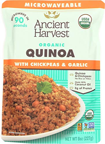 Ancient Harvest Quinoa with Chickpeas & Garlic Organic, 8 oz