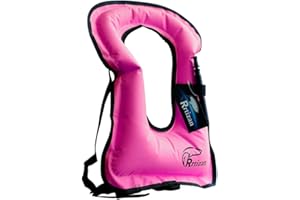 Rrtizan Snorkel Vest Child, Swim Vest for Kids, Pool Floaties for Kids, Supports Up to 130 lbs