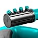 GrowGreen Garden Sprinkler, 360° Rotating Lawn Sprinkler with a Large Area of Coverage - Adjustable, Weighted Gardening Watering System