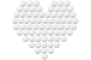 PETIY BEAUTY 120 Pack Colored Ping Pong Balls, 40mm Table Tennis Balls, Beer Ping Pong Balls Games Fun Arts Balls, Cat Balls Pet Toys, Kids DIY Intellectual Development, Party Decoration