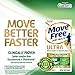 Calcium & Calcium Fructoborate Based Ultra Faster Comfort Joint Health Supplement Tablets, Move Free, Clinically Proven Joint Comfort in 1 Tiny Pill A Day (Packaging May Vary), 30 Count (Pack of 2)