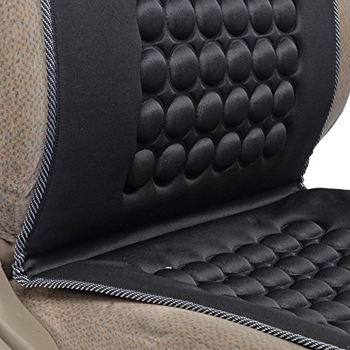 Magnetic Bubble Seat Cushion - Massage Therapy - 1pc Padded Cover (Black) - Thumbnail 6