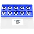 CDBP Ci3 12mm Round Carbide Inserts Cutter fits for DIY Woodworking Lathe Wood Turning Finisher Hollower Tool, 10pcs