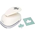 Bira 2 15/16 X 2 7/8 inch Maple Leaf Lever Action Craft Punch, Autumn Punch, Halloween Punch, for Paper Crafting Scrapbooking