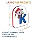 Kids Fridge Magnets 87 pcs – Fridge Magnets for Toddlers – Baby Magnets for Refrigerator – Alphabet Magnets – Magnetic Letters and Numbers – Kids Magnets for Refrigerator – Animal Magnets ABC