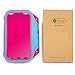 F-color Phone Armbands for Cellphones Armband for Phone iPhone 6S 6 Plus (Not for iPhone 7 7 Plus),Phones with screen up to 5.5 inches, Running Band with Earbuds Slots Key and Card Holder,Blue + Pink