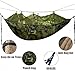 FORTRIC Mosquito Net Outdoor Double Camping Hammock Lightweight Nylon Portable Parachute Hammock for Camping Travel Beach Yard Backpacking with Tree Straps