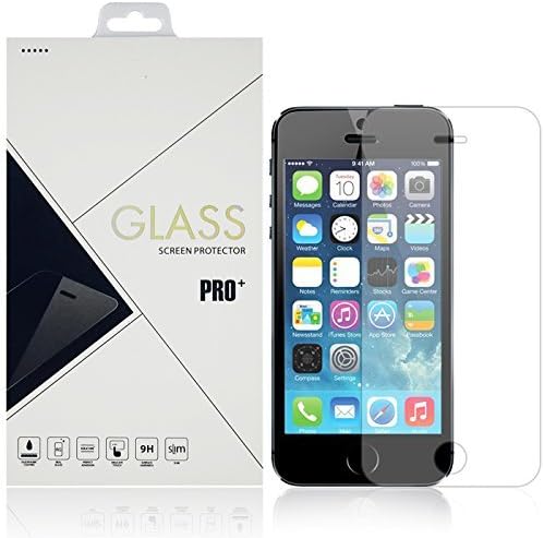 Iphone SE Screen Protector,Iphone 5S Screen Protector, Premium Tempered Glass Screen Protector for Iphone 5/Iphone 5s/Iphone 5c/Iphone SE- Lifetime Warranty