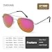 Duduma Premium Classic Sunglasses Mirrored Lens Sunglasses for Women Sun glass shades UV400 Protection