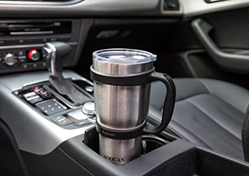 Aoocan Handle for Yeti Rambler 30 oz Tumblers, Rtic, Sic Cup Ozark Trail and more Tumbler mug (Black) - Thumbnail 5