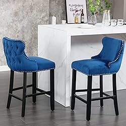 DKLGG Counter Height Bar Stools Set of