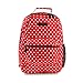JuJuBe Be Packed Backpack/Diaper Bag, Black Ruby - Red/White Polka Dots
