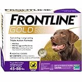 Frontline Gold for Dogs 4588 lbs Purple (6 Month)