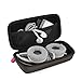 Headphones Case for Sennheiser PX100, PX200, PX80 Headphones Hard Carrying Case / Travel Bag with Space for Cable, AMP, Parts and Accessories (Brown)