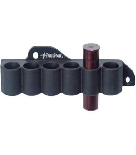 トイガン TACSTAR SIDESADDLE 4-SHOTSHELL CARRIER TacStar Rem 870, 1100, 11-87 Slimeline Sidesaddle Shell