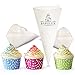 BakeLux 16-Inch Piping Bags (3 Pack) - Commercial Grade Reusable Cotton Icing Pastry Bags